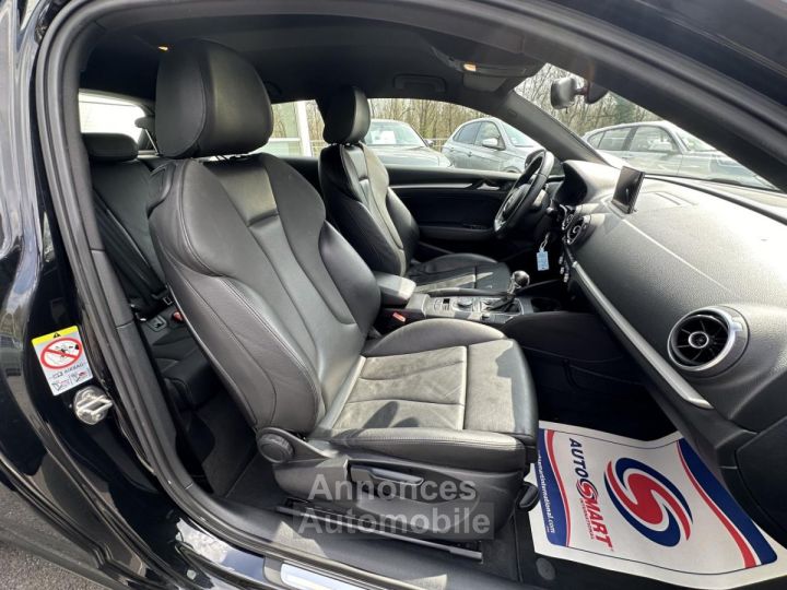 Audi A3 18 TFSI - 180 - BV S-Tronic 7 8V COUPE Ambition + Ordinateur de bord + Clim - 14