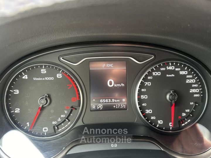 Audi A3 18 TFSI - 180 - BV S-Tronic 7 8V COUPE Ambition + Ordinateur de bord + Clim - 20
