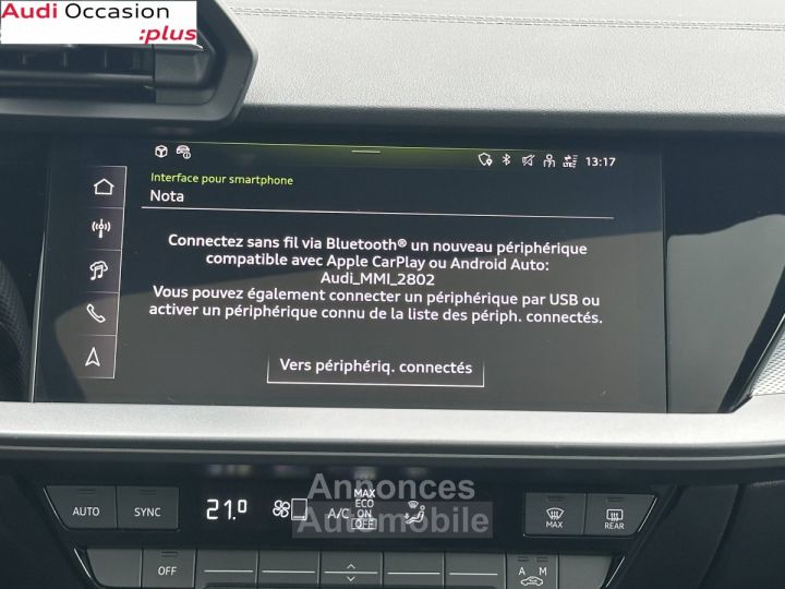 Audi A3 Sportback 35 TFSI Mild Hybrid 150 S tronic 7 S line - 15