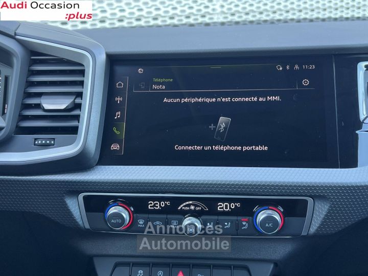 Audi A1 Sportback 30 TFSI 116 ch S tronic 7 Advanced - 10