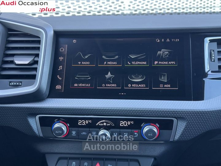 Audi A1 Sportback 30 TFSI 116 ch S tronic 7 Advanced - 15