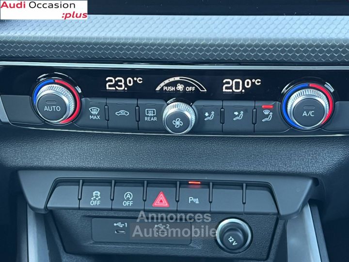 Audi A1 Sportback 30 TFSI 116 ch S tronic 7 Advanced - 18