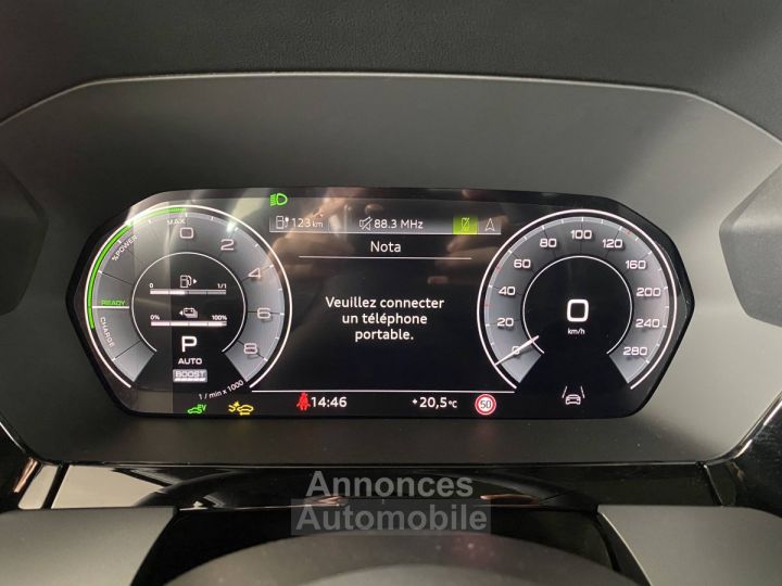 Audi A3 Sportback 40 TFSI e Hybride rechargeable 204 S tronic 6 S line - 30