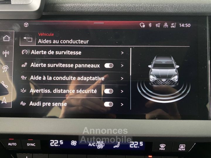 Audi A3 Sportback 40 TFSI e Hybride rechargeable 204 S tronic 6 S line - 48