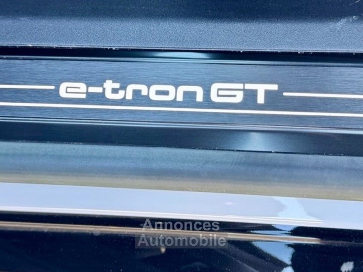 Audi e-tron GT 476 ch quattro full options garantie 12 mois - 20