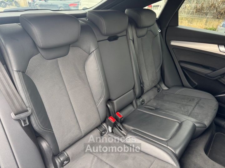 Audi Q5 Sportback 40 TDI 204 S tronic 7 Quattro S line Matrix LED, vision 360°, Bang Olufsen, Keyless, Hayon électrique, siéges chauffants/élec - 9