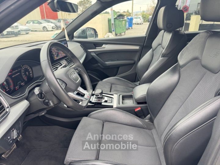 Audi Q5 Sportback 40 TDI 204 S tronic 7 Quattro S line Matrix LED, vision 360°, Bang Olufsen, Keyless, Hayon électrique, siéges chauffants/élec - 12