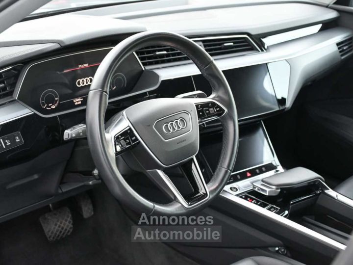 Audi e-tron 50 - QUATTRO - SPORTBACK - S-LINE - MEMORY - 360 CAM - LEDER - - 12