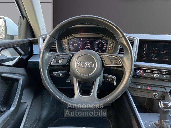 Audi A1 Sportback 30 TFSI 116 ch S tronic 7 Design - 11