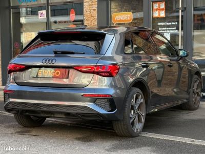 Audi A3 Sportback 15L 35 TFSI 150CH S-TRONIC S-LINE 1ERE MAIN   - 8