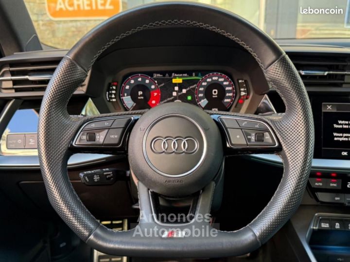 Audi A3 Sportback 15L 35 TFSI 150CH S-TRONIC S-LINE 1ERE MAIN - 15