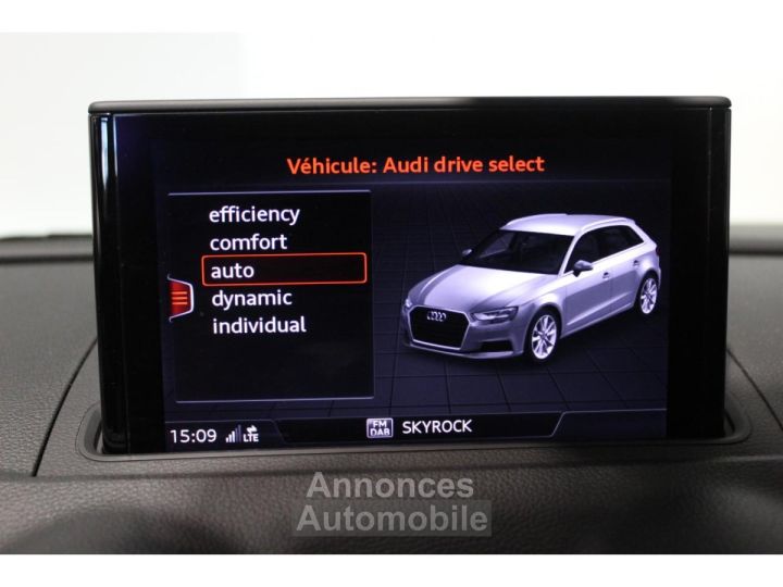 Audi A3 Sportback 20 TFSI CoD -190 - BV S-Tronic 7 8V S line PHASE 2 - 18