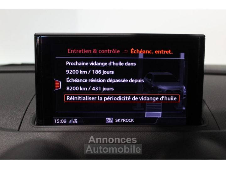 Audi A3 Sportback 20 TFSI CoD -190 - BV S-Tronic 7 8V S line PHASE 2 - 20