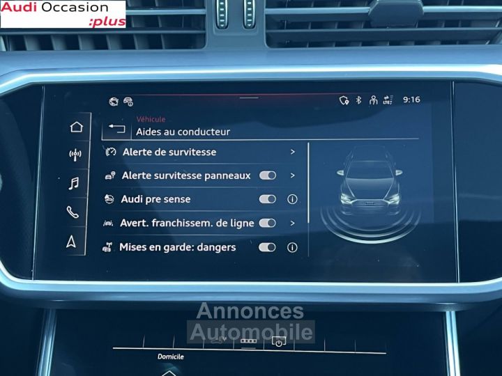 Audi A6 Avant 55 TFSIe 367 ch S tronic 7 Quattro Competition - 23