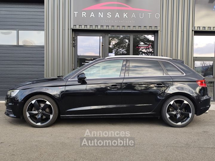 Audi A3 Sportback 20 tdi 150 s line tronic 6 chauffage stationnaire camera de recul regulateur vitesse navigation - 2