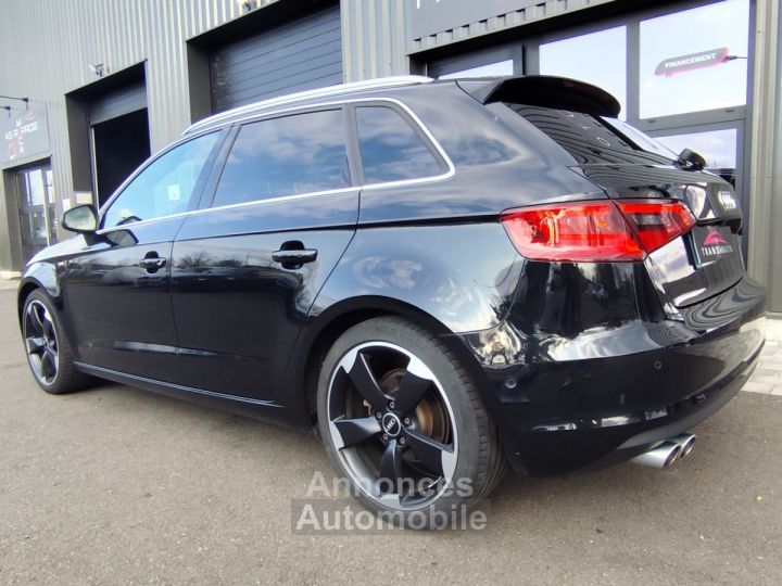 Audi A3 Sportback 20 tdi 150 s line tronic 6 chauffage stationnaire camera de recul regulateur vitesse navigation - 6