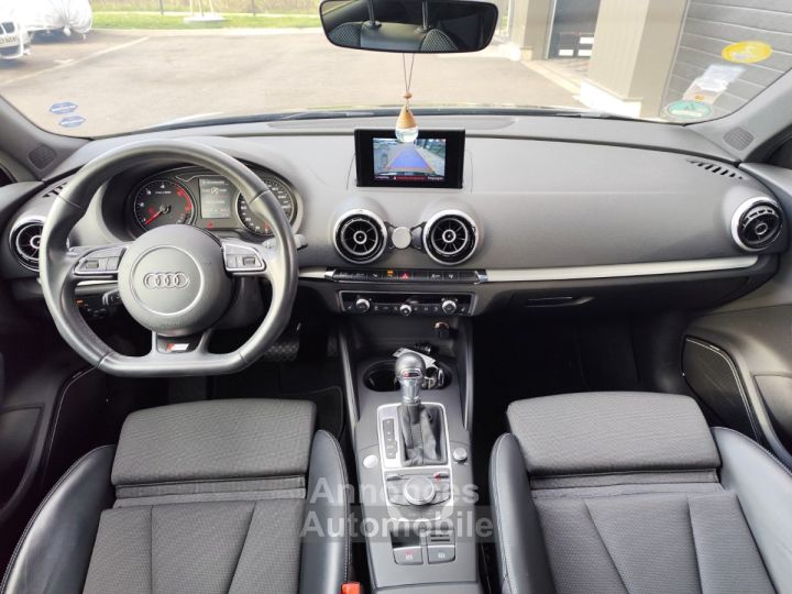 Audi A3 Sportback 20 tdi 150 s line tronic 6 chauffage stationnaire camera de recul regulateur vitesse navigation - 9