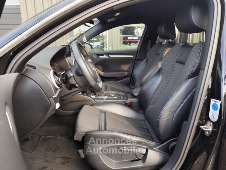 Audi A3 Sportback 20 tdi 150 s line tronic 6 chauffage stationnaire camera de recul regulateur vitesse navigation - 11