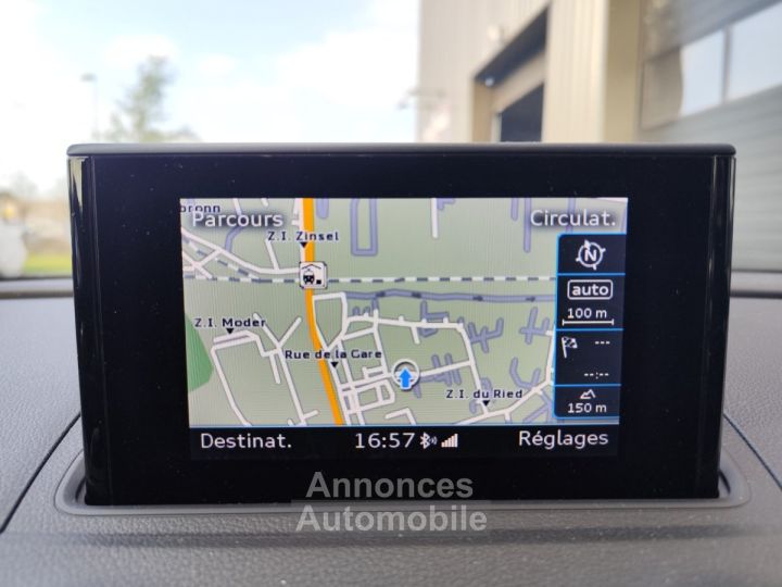 Audi A3 Sportback 20 tdi 150 s line tronic 6 chauffage stationnaire camera de recul regulateur vitesse navigation - 16