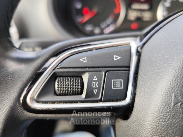 Audi A3 Sportback 20 tdi 150 s line tronic 6 chauffage stationnaire camera de recul regulateur vitesse navigation - 17