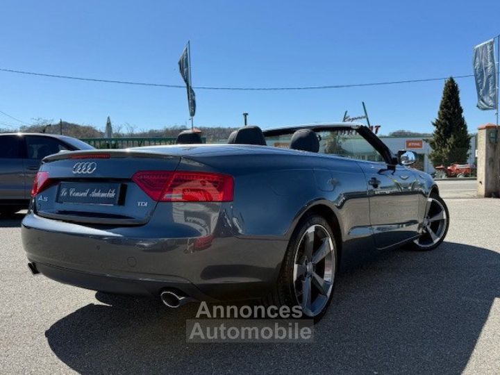 Audi A5 CABRIOLET 30 V6 TDI 245CH S LINE QUATTRO S TRONIC 7 - 5