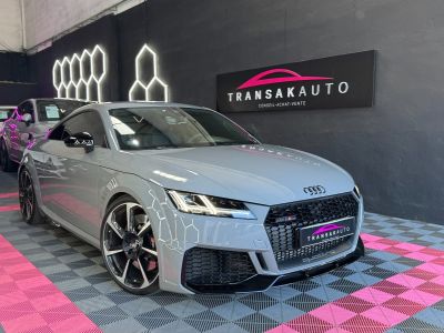 Audi TT RS COUPE PHASE 2 400 ch 25 TFSi S tronic 7 Quattro Bang Olufsen ~ Pack Carbone ~ Suivi   - 1