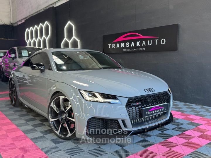 Audi TT RS COUPE PHASE 2 400 ch 25 TFSi S tronic 7 Quattro Bang Olufsen ~ Pack Carbone ~ Suivi - 1