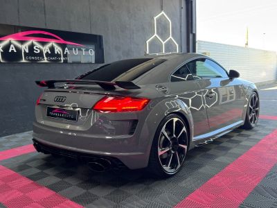 Audi TT RS COUPE PHASE 2 400 ch 25 TFSi S tronic 7 Quattro Bang Olufsen ~ Pack Carbone ~ Suivi   - 4
