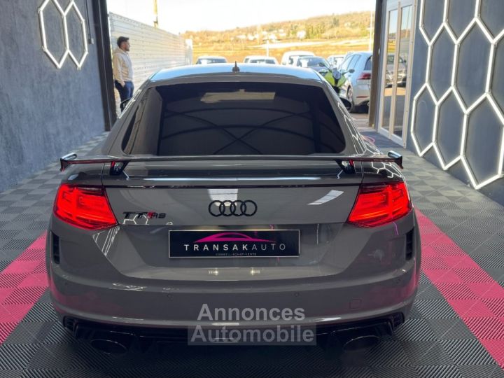 Audi TT RS COUPE PHASE 2 400 ch 25 TFSi S tronic 7 Quattro Bang Olufsen ~ Pack Carbone ~ Suivi - 6