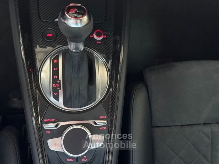 Audi TT RS COUPE PHASE 2 400 ch 25 TFSi S tronic 7 Quattro Bang Olufsen ~ Pack Carbone ~ Suivi - 14