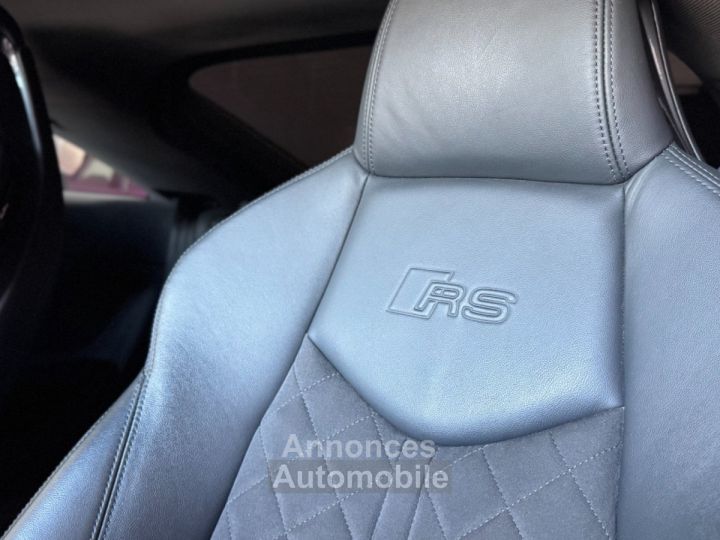 Audi TT RS COUPE PHASE 2 400 ch 25 TFSi S tronic 7 Quattro Bang Olufsen ~ Pack Carbone ~ Suivi - 41
