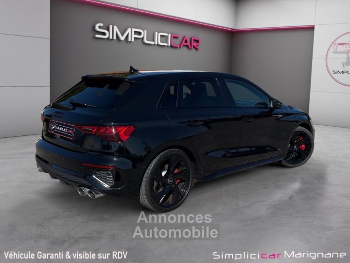 Audi S3 SPORTBACK TFSI 310 S tronic 7 Quattro - FRANCAISE - 1 ERE MAIN - SUIVI - MATRIX LEDS - GARANTIE 12 MOIS - 3