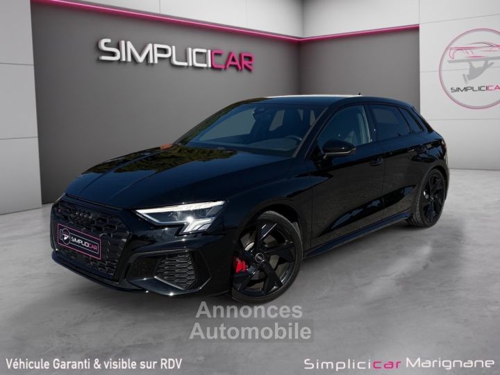 Audi S3 SPORTBACK TFSI 310 S tronic 7 Quattro - FRANCAISE - 1 ERE MAIN - SUIVI - MATRIX LEDS - GARANTIE 12 MOIS - 6