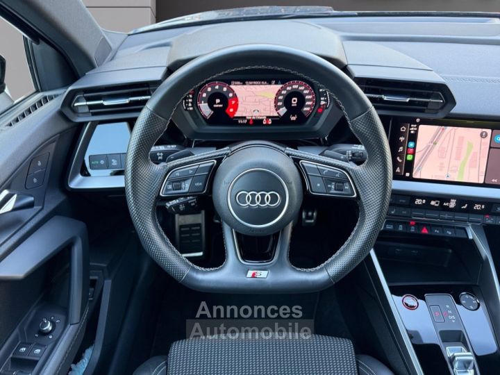 Audi S3 SPORTBACK TFSI 310 S tronic 7 Quattro - FRANCAISE - 1 ERE MAIN - SUIVI - MATRIX LEDS - GARANTIE 12 MOIS - 13