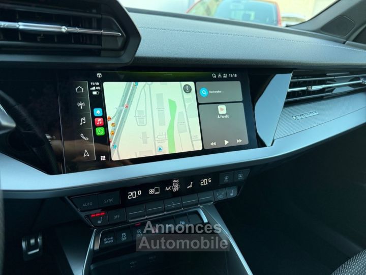 Audi S3 SPORTBACK TFSI 310 S tronic 7 Quattro - FRANCAISE - 1 ERE MAIN - SUIVI - MATRIX LEDS - GARANTIE 12 MOIS - 17