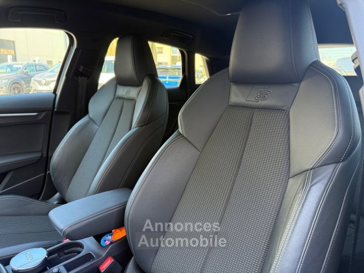 Audi S3 SPORTBACK TFSI 310 S tronic 7 Quattro - FRANCAISE - 1 ERE MAIN - SUIVI - MATRIX LEDS - GARANTIE 12 MOIS - 23