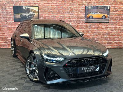 Audi RS6 V8 40 TFSI 600 cv C8 ( RS 6 ) JANTES PERF B&O 3D CERAMIQUES GRIS DAYTONA IMMAT FRANCAISE   - 1