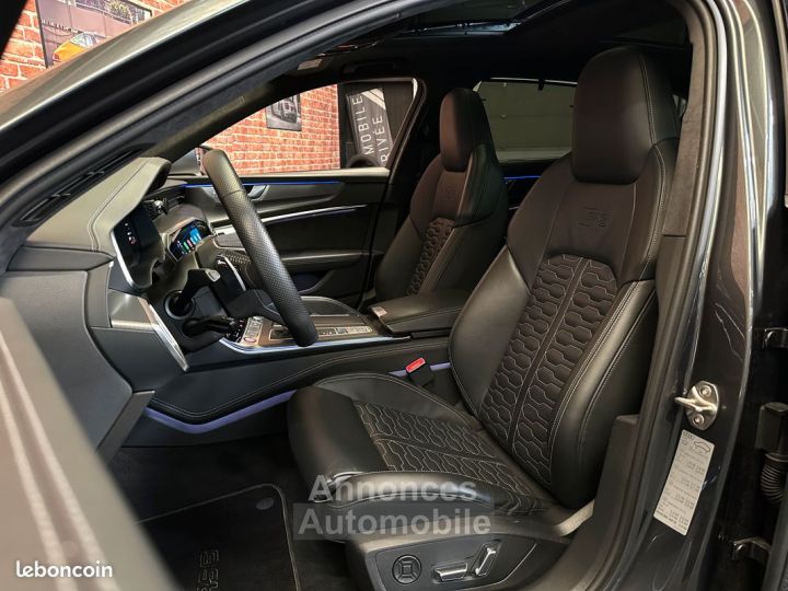 Audi RS6 V8 40 TFSI 600 cv C8 ( RS 6 ) JANTES PERF B&O 3D CERAMIQUES GRIS DAYTONA IMMAT FRANCAISE - 3