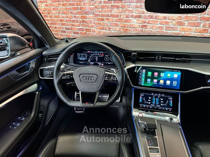 Audi RS6 V8 40 TFSI 600 cv C8 ( RS 6 ) JANTES PERF B&O 3D CERAMIQUES GRIS DAYTONA IMMAT FRANCAISE - 4