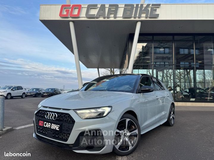 Audi A1 Sportback S-LINE 110CH Garantie 6 ans Pack Int-Ext Sièges semi cuir chauffants LED 17P 399-mois - 1