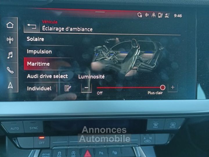 Audi A3 Sportback 35 TFSI 150CH TOIT OUVRANT DESIGN LUXE S-TRONIC - 11