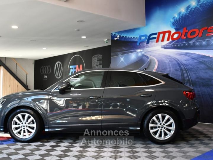 Audi Q3 Sportback S-Line Design Luxe 35 TFSI 150 S-Tronic GPS Virtual Cuir Attelage Hayon ACC Induction Pré Sense Drive JA 18 - 2