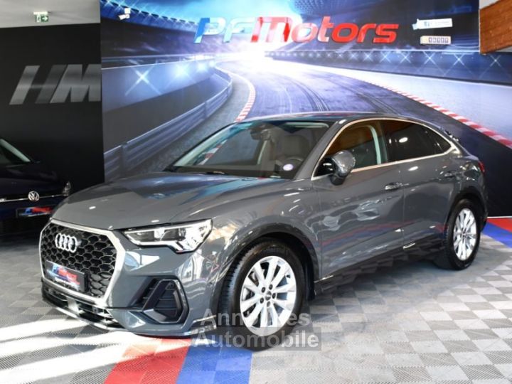 Audi Q3 Sportback S-Line Design Luxe 35 TFSI 150 S-Tronic GPS Virtual Cuir Attelage Hayon ACC Induction Pré Sense Drive JA 18 - 4