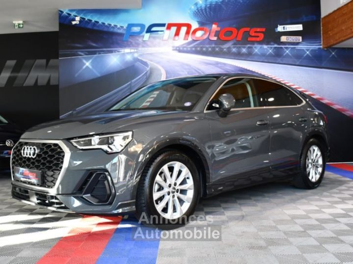 Audi Q3 Sportback S-Line Design Luxe 35 TFSI 150 S-Tronic GPS Virtual Cuir Attelage Hayon ACC Induction Pré Sense Drive JA 18 - 7