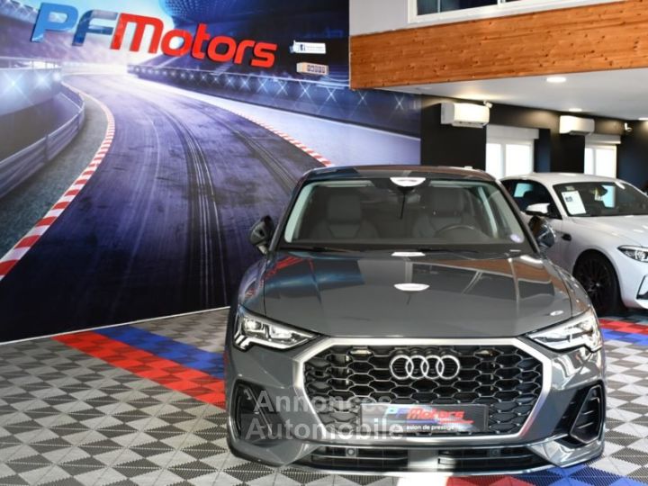 Audi Q3 Sportback S-Line Design Luxe 35 TFSI 150 S-Tronic GPS Virtual Cuir Attelage Hayon ACC Induction Pré Sense Drive JA 18 - 8