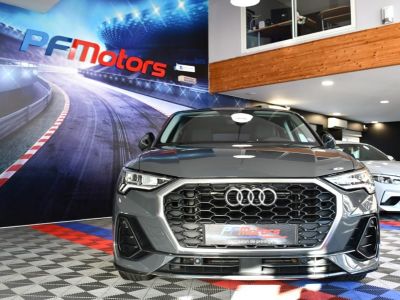 Audi Q3 Sportback S-Line Design Luxe 35 TFSI 150 S-Tronic GPS Virtual Cuir Attelage Hayon ACC Induction Pré Sense Drive JA 18   - 9