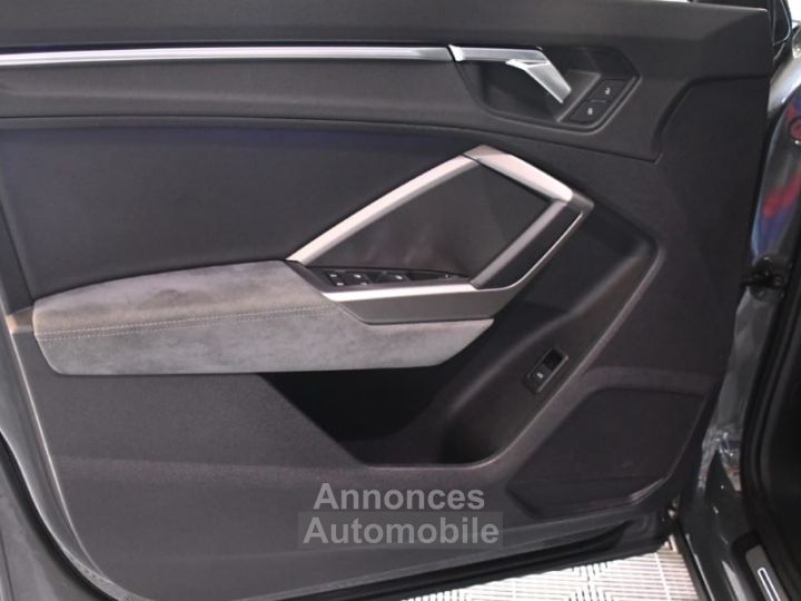Audi Q3 Sportback S-Line Design Luxe 35 TFSI 150 S-Tronic GPS Virtual Cuir Attelage Hayon ACC Induction Pré Sense Drive JA 18 - 13