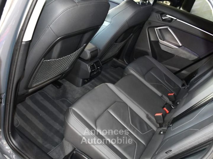 Audi Q3 Sportback S-Line Design Luxe 35 TFSI 150 S-Tronic GPS Virtual Cuir Attelage Hayon ACC Induction Pré Sense Drive JA 18 - 15