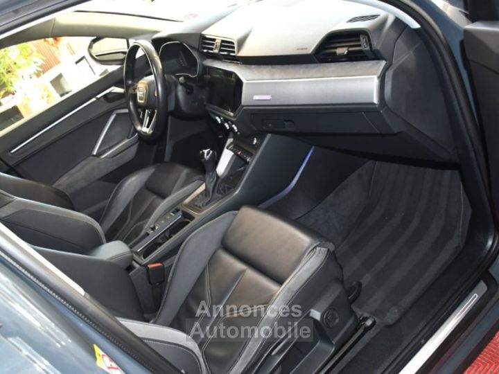 Audi Q3 Sportback S-Line Design Luxe 35 TFSI 150 S-Tronic GPS Virtual Cuir Attelage Hayon ACC Induction Pré Sense Drive JA 18 - 20