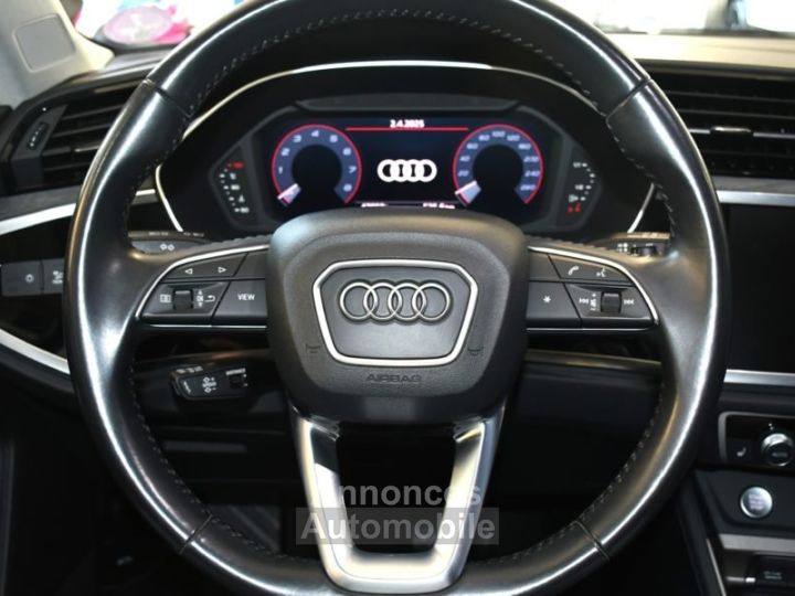 Audi Q3 Sportback S-Line Design Luxe 35 TFSI 150 S-Tronic GPS Virtual Cuir Attelage Hayon ACC Induction Pré Sense Drive JA 18 - 23